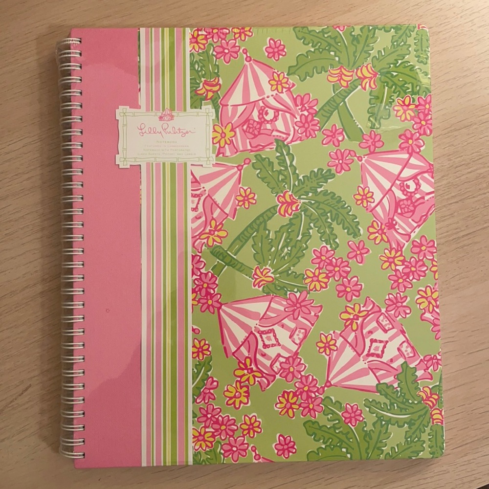 NEW Lilly Pulitzer notebook “Cabanarama”